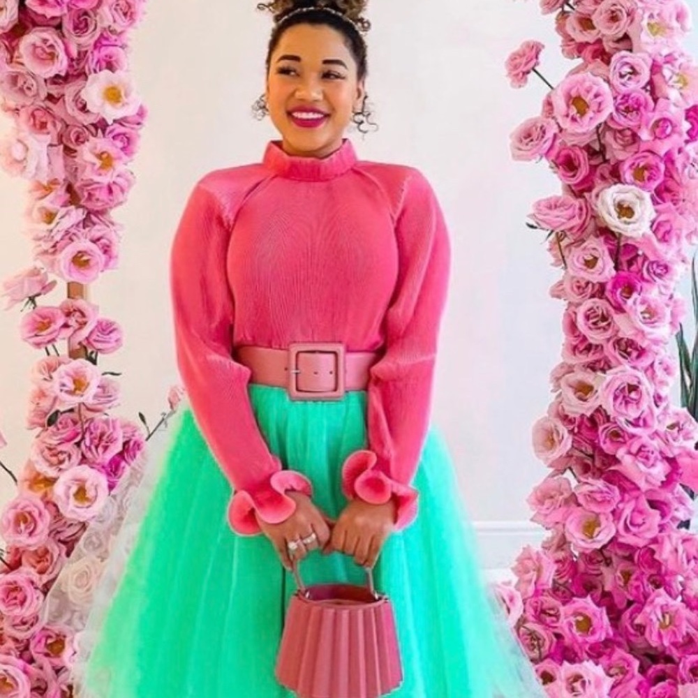 NWT - Midi Mint Tulle Tutu Skirt